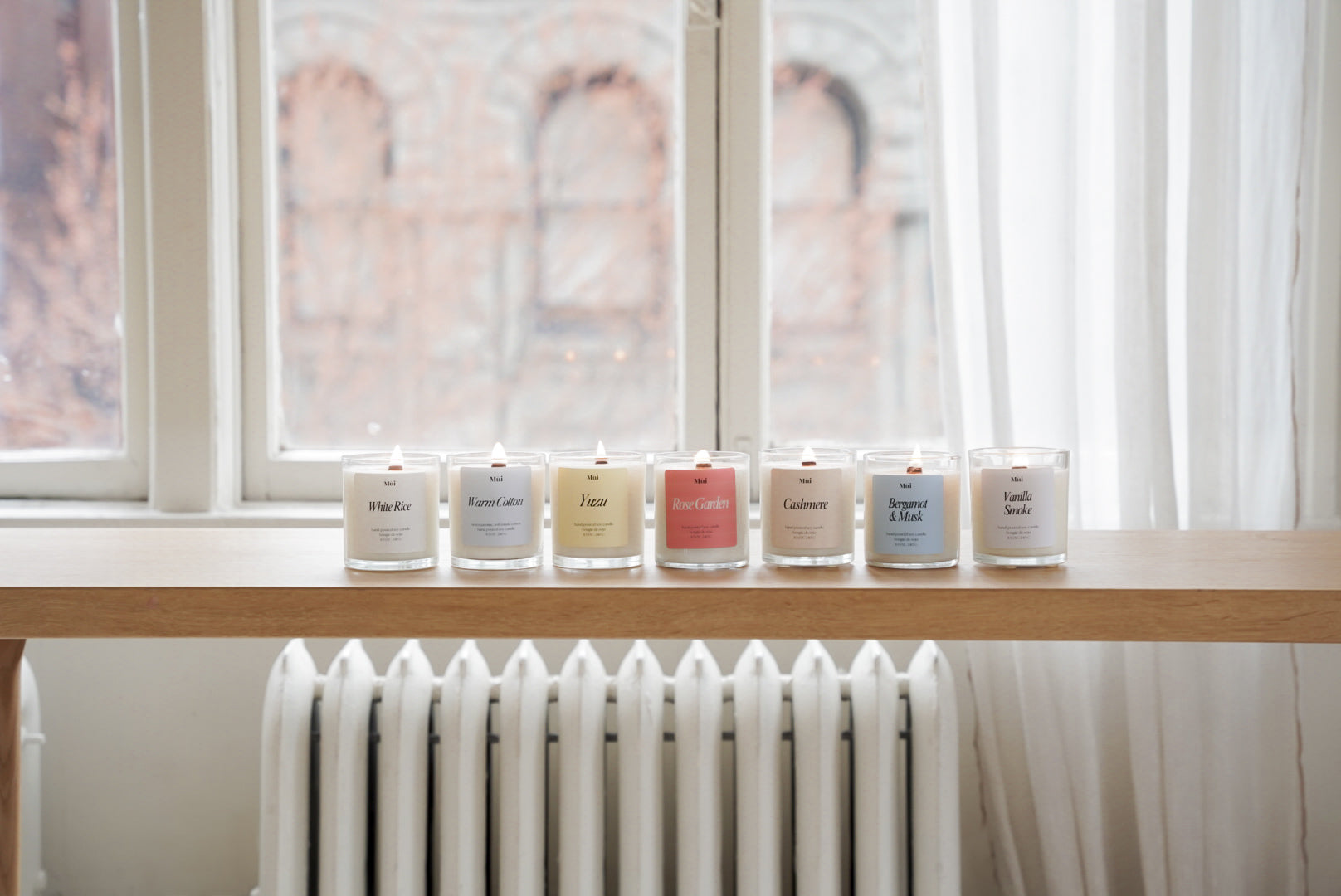 Wood Wick Jar Candles